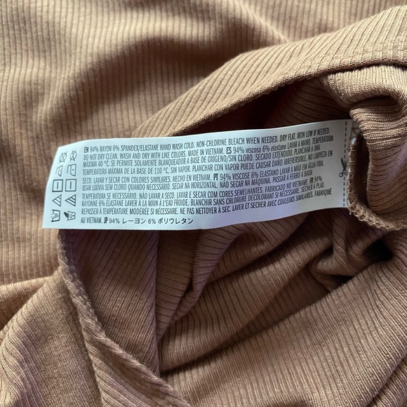 NWT light brown forever 21 bodysuit - Picture 6 of 7